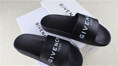 fake givenchy slides vs real|are givenchy clothes real.